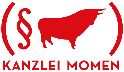 Logo Kanzlei Momen Aachen rot